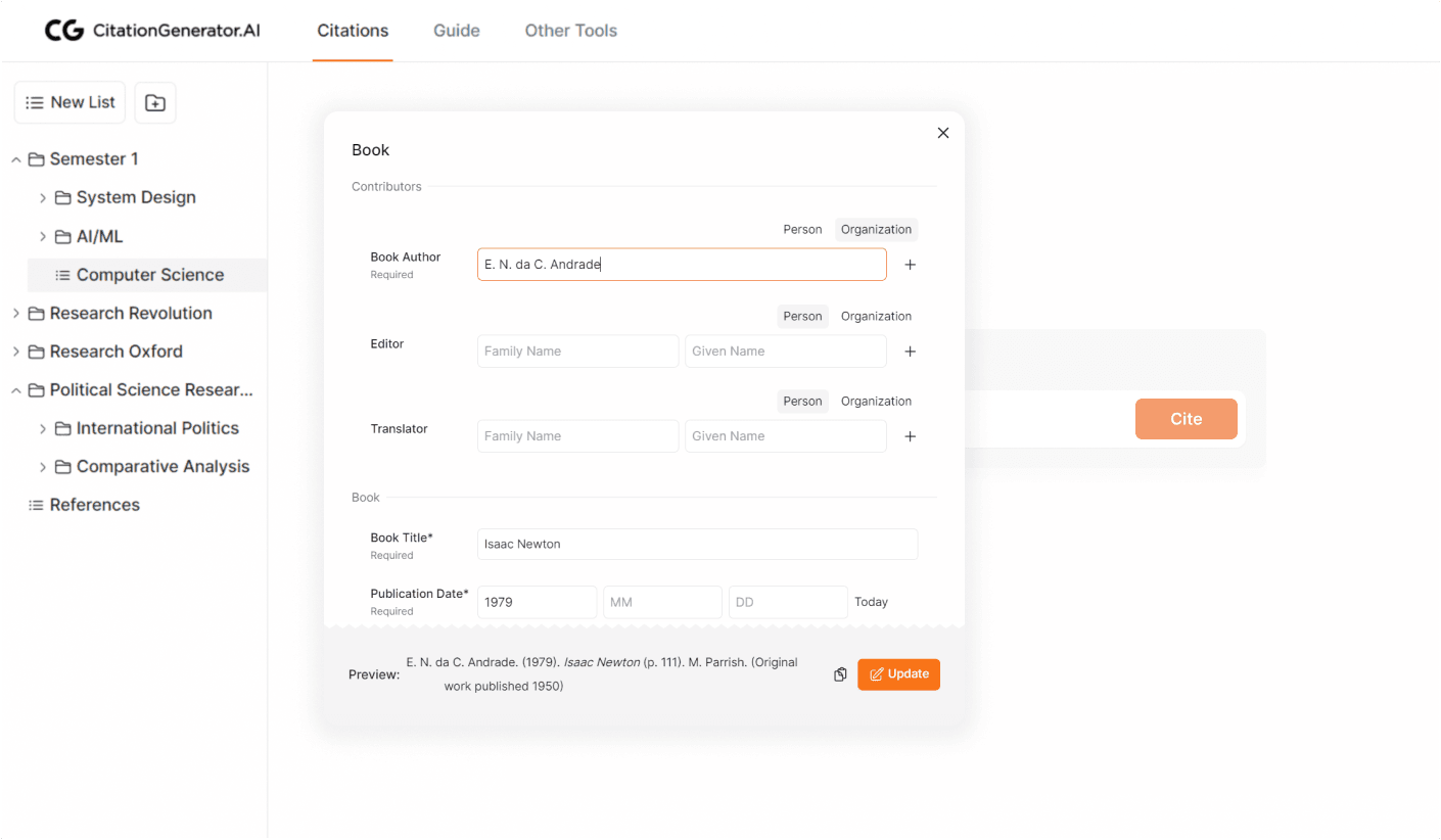 CitationGenerator.AI